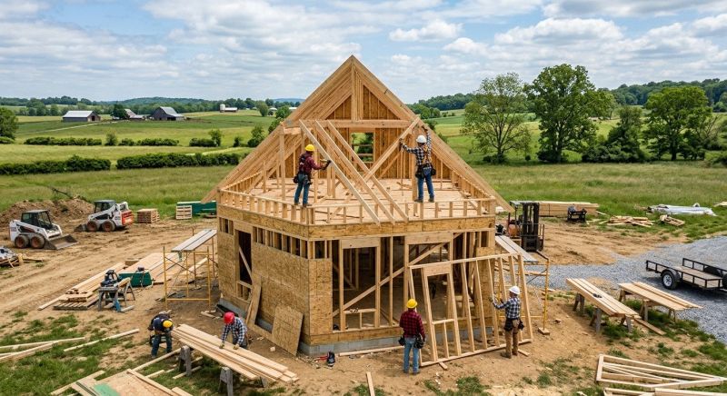 Farmhouse Construction in Saint Augustine, FL
