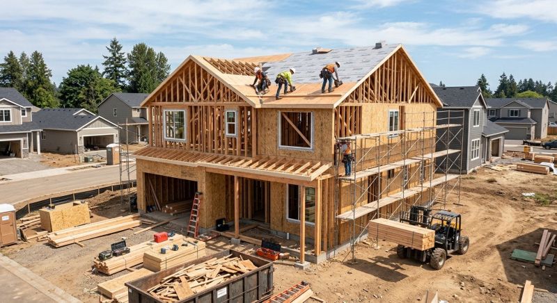 New House Construction in Santa Rosa, CA